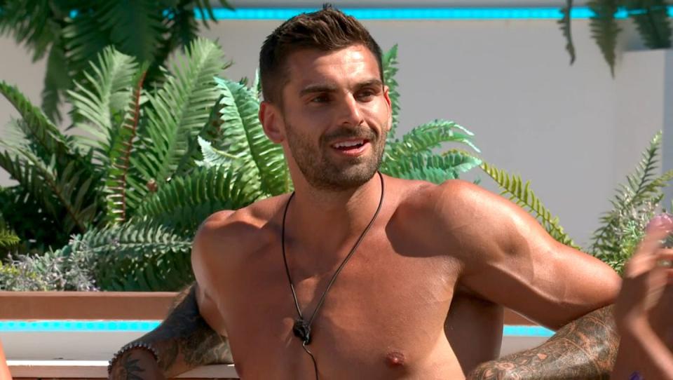 adam collard, love island, season 8