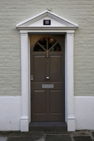 A house door is seen in London, Britain January 19, 2017. REUTERS/Stefan Wermuth
