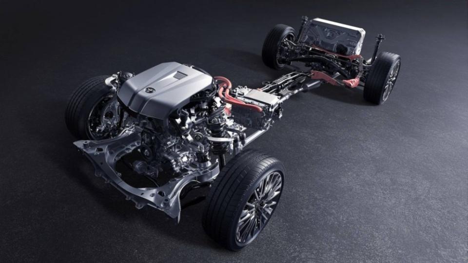 Crown SUV預計將會有油電、PHEV以及純電三種不同動力形式。(圖片來源/Toyota)