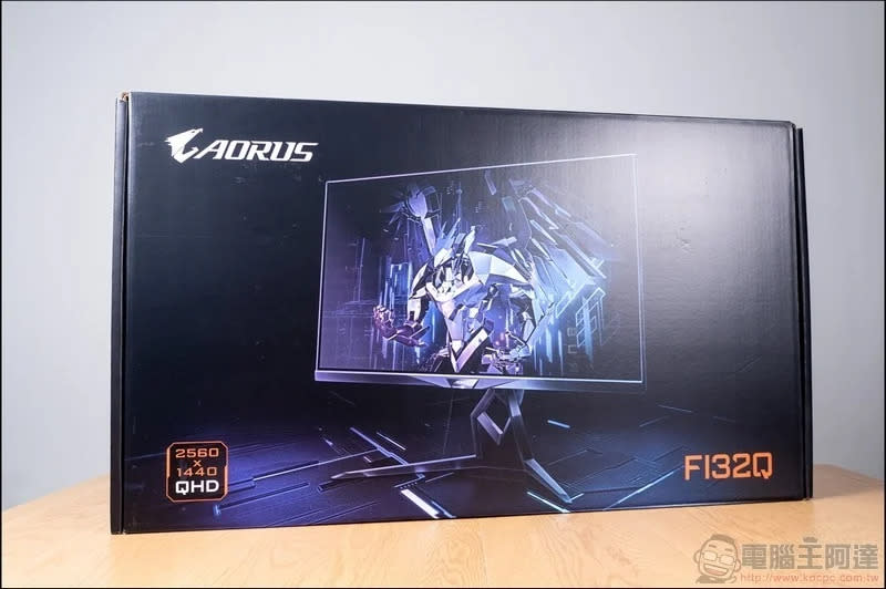 有電競的霸道又有絕佳影音效果的電競螢幕：AORUS FI32Q Gaming Monitor 開箱