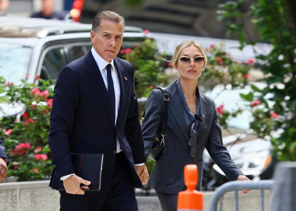 Hunter Biden seen at Trial in Wilmington, DE