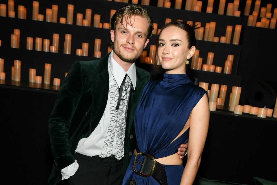 <p>Kristina Bumphrey/Variety via Getty</p> Tom Glynn-Carney and Olivia Cooke at the "House of the Dragon" NYC Red Carpet Premiere 