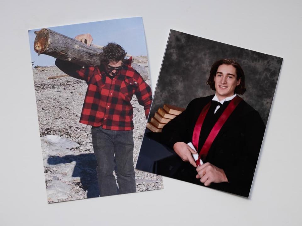 Andrew Gnazdowsky graduated with a degree in civil engineering from the University of Saskatchewan in 2017. He lived in Rothesay, N.B., prior to his death.  (Submitted by Nicole Gnazdowsky - image credit)