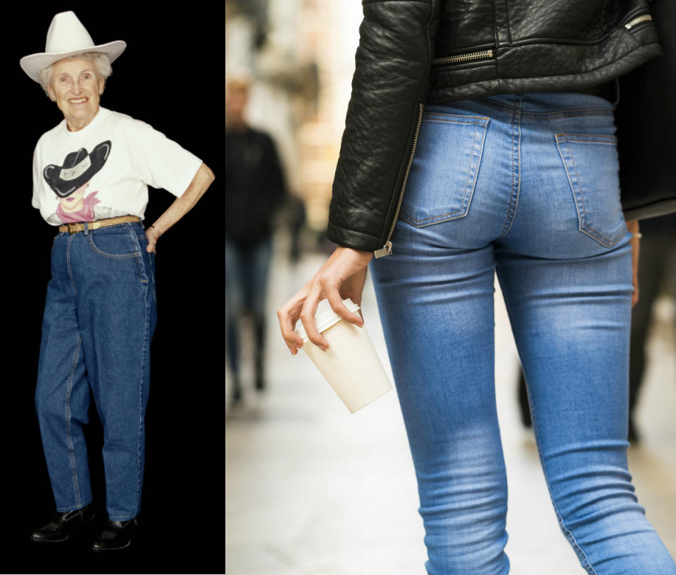 The survey suggests that it’s not worthshopping for a new pair of jeans after you turn 53. <em>(Photo: Getty)</em>