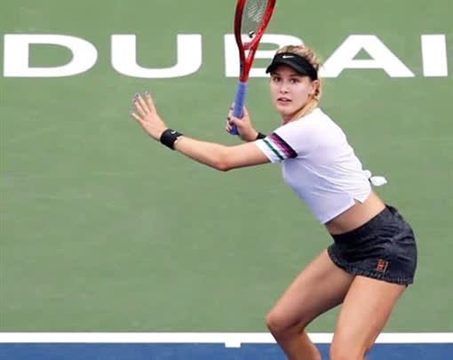 甜心Eugenie Bouchard。（圖／翻攝自IG）