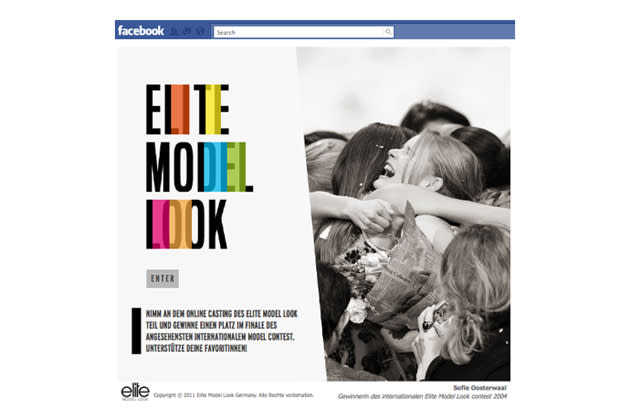 Jetzt auf facebook bewerben und elite Model 2011 werden (Bild: CCM)