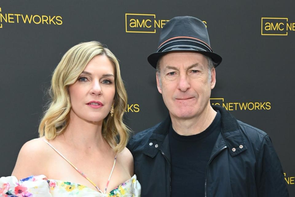 Rhea Seehorn and Bob Odenkirk of Better Call Saul (Getty Images)