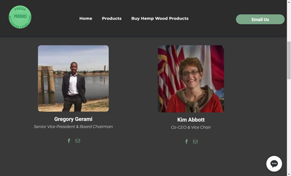 The Batterson Farms website lists Kim Abbott as the Co-CEO and Chair of the hemp farm at the center of a now controversial $237 million donation to Florida A&M University. Abbott tells the Democrat she never worked there and demanded that Gregory Gerami remove all mentions of her.