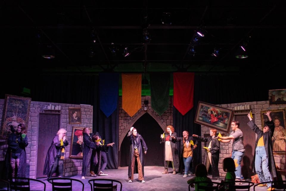 Silver Line Theatre Exchange presents "Puffs, or Seven Increasingly Eventful Years at a Certain School of Magic and Magic"