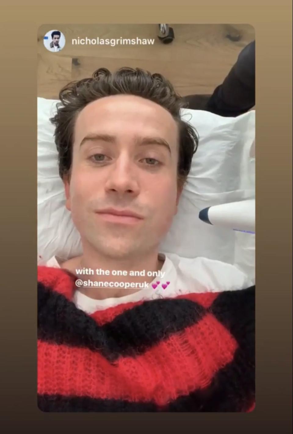 Nick Grimshaw getting the Shane Cooper signature treatment (Shane Cooper)