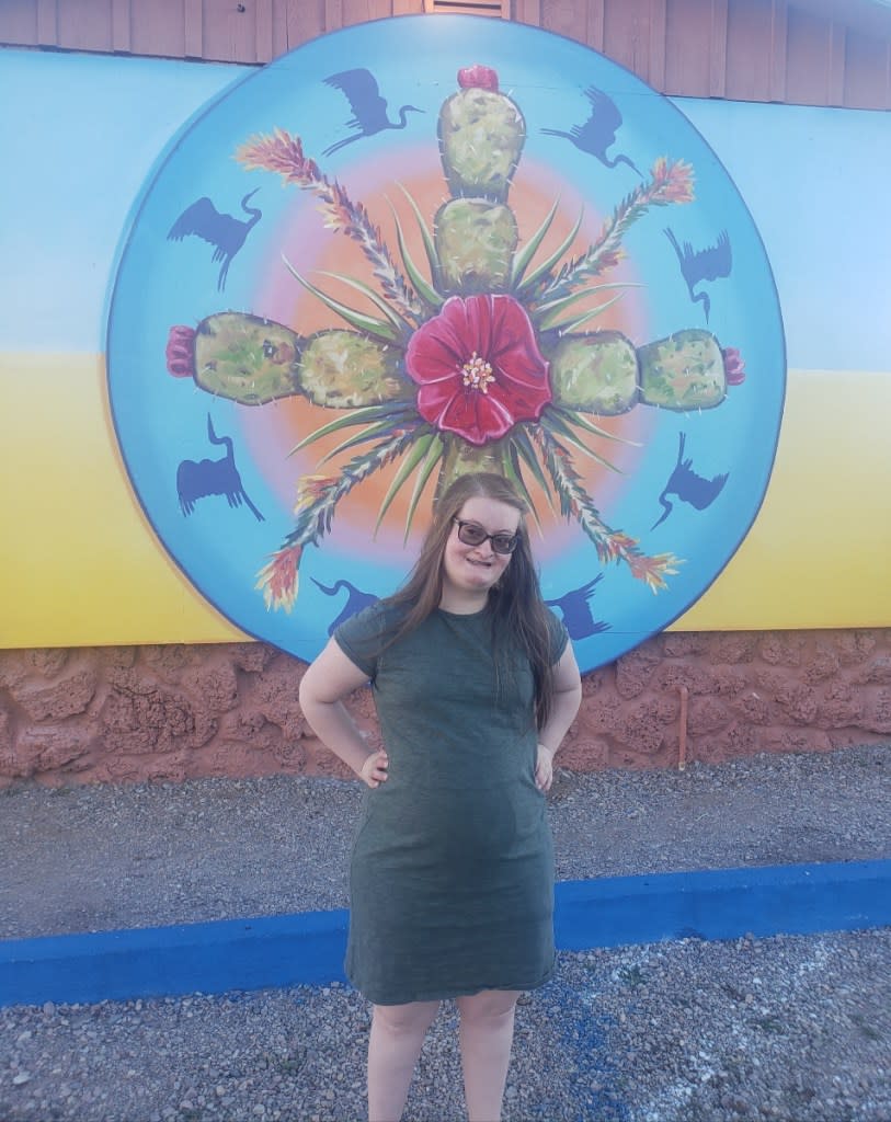 Sunset Heights resident Kivana Herrera, 19, plans to attend all three Summer Group Therapy Sessions at UTEP. Her mother said that Kivana does not consider them therapy because they are so much fun.