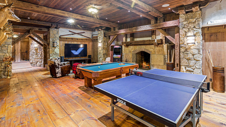 The billiard room