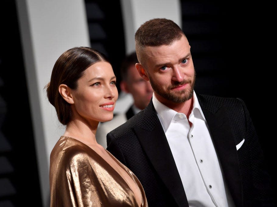 Jessica Biel and Justin Timberlake