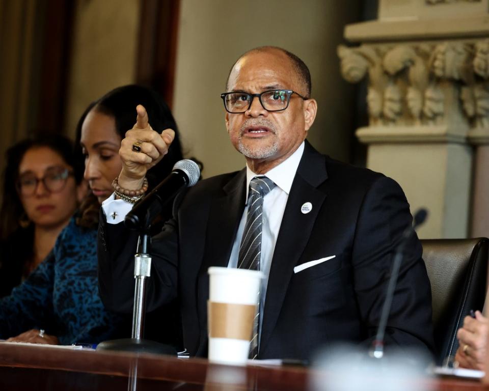 New York City Chancellor David Banks told a City Hall briefing Thursday he has zero interest in keeping his job if there’s no mayoral control over the Big Apple’s public schools. William Farrington