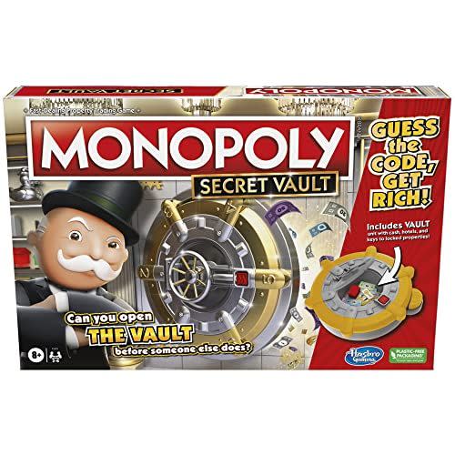 <p>Monopoly Secret Vault Board Game</p><p>amazon.com</p><p>$20.99</p><p><a href="https://www.amazon.com/dp/B09KW4DP9K?tag=syn-yahoo-20&ascsubtag=%5Bartid%7C2089.a.42461378%5Bsrc%7Cyahoo-us" rel="nofollow noopener" target="_blank" data-ylk="slk:Shop Now;elm:context_link;itc:0;sec:content-canvas" class="link ">Shop Now</a></p><span class="copyright">amazon.com</span>