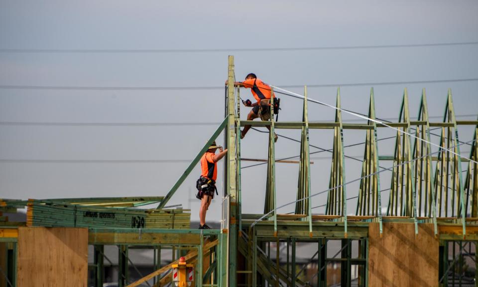 <span>One observer says the construction industry has ‘been allowed to gradually decline in its robustness and its competency’ for the past 25 years.</span><span>Photograph: Brendan Esposito/AAP</span>