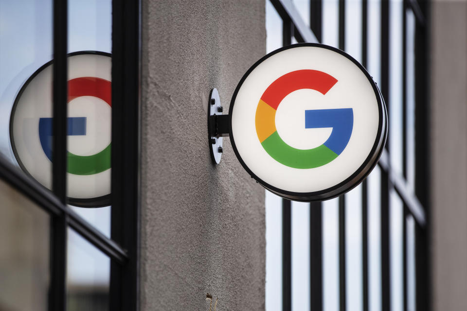 The Google Store in New York, on May 28, 2021. (Victor J. Blue / Bloomberg via Getty Images file)