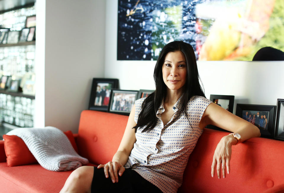 In this May 10, 2013 photo, journalist Lisa Ling, poses for a portrait in Santa Monica, Calif. After giving birth to to 9-week-old daughter Jett, Ling says she's ready to get back to work with her Dove campaign to promote girl's self-esteem and her Oprah Winfrey Network series "Our America with Lisa Ling." (Photo by Matt Sayles/Invision/AP)