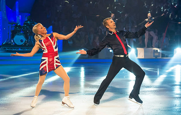 <b>Dancing on Ice Goes Gold (Sun, 8pm, ITV1) </b><br><br> Torvill and Dean, who know a bit about Olympic glory themselves, see if they can lick a host of sporting favourites into shape for a few moves on the ice. It’s quite an array of talent: hurdling silver medallist Colin Jackson; javelin gold medal winner Tessa Sanderson; 400m runner Jamie Baulch, who won relay silver in Atlanta 1996; Steve Williams, 2004 rowing gold medallist; and one of the greatest Olympians of the lot: gymnast Olga Korbut, the owner of four gold and two silver Olympic medals. Got to put your money on the gymnast, haven’t you? Even at the age of 57. As always, it’s lots of fun watching these great athletes doing the fish out of water thing. Phillip Schofield and Christine Bleakley present, while the panel of Robin Cousins, Katarina Witt and Louie Spence pass judgement. Coach Karen Barber is also involved – will there be frostiness with Katarina?