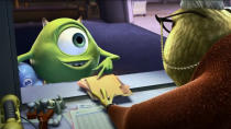 <p> Mike Wazowski is the king of self-deprecating humor in <em>Monsters, Inc.</em> and one of the best examples of this comes when the not-so-large and not-so-scary creature talks about being the ball in dodgeball as a kid. Ouch! </p>