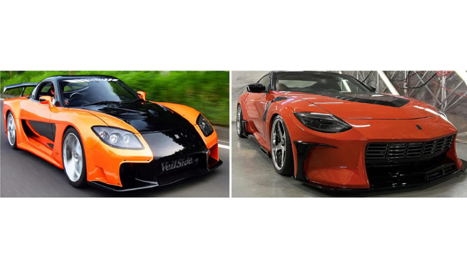 Veilside RX-7和Veilside Nissan Z你喜歡哪一台？（圖片來源/ Veilside）