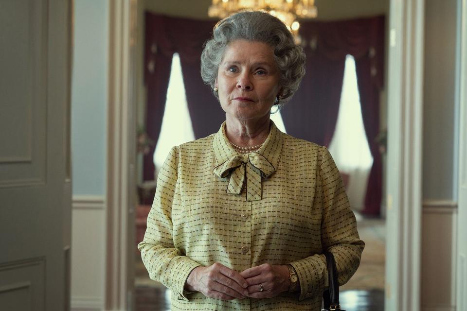 imelda staunton in the crown, season 5