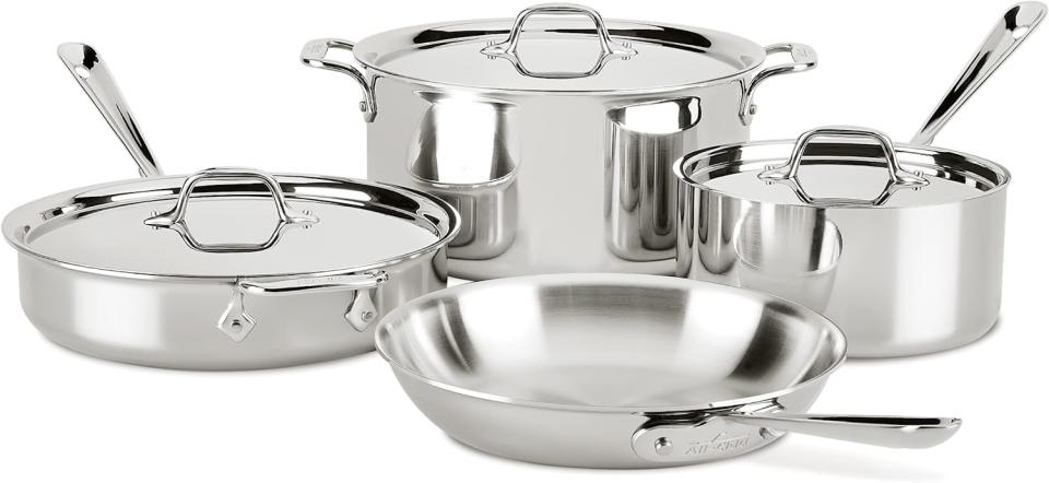 all-clad stainless steel set