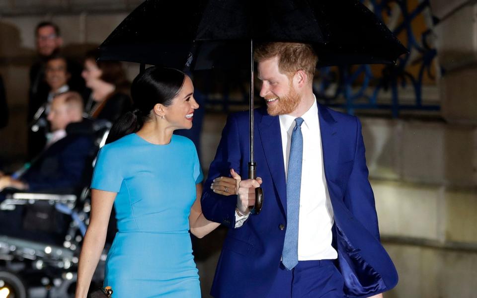 The Duke and Duchess of Sussex were removed as president and vice-president of the Trust following their decision last year to ‘step back’ as senior royals - AP Photo/Kirsty Wigglesworth