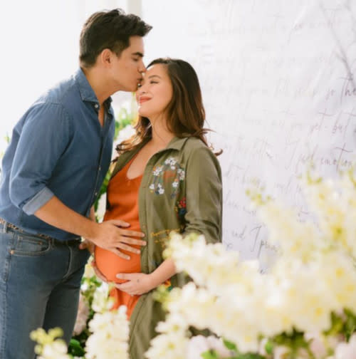 Juancho Trivino and Joyce Pring are super excited to be parents