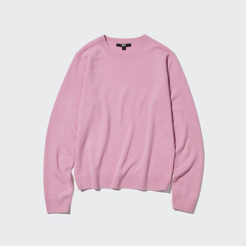 Cashmere  jumper,  £89.90, uniqlo. com (Uniqlo)