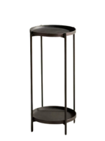 Black plant stand