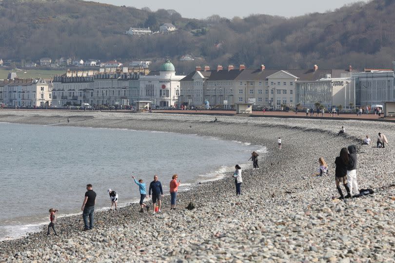 North Shore Beach in Llandudno -Credit:Hadyn Iball / North Wales Live