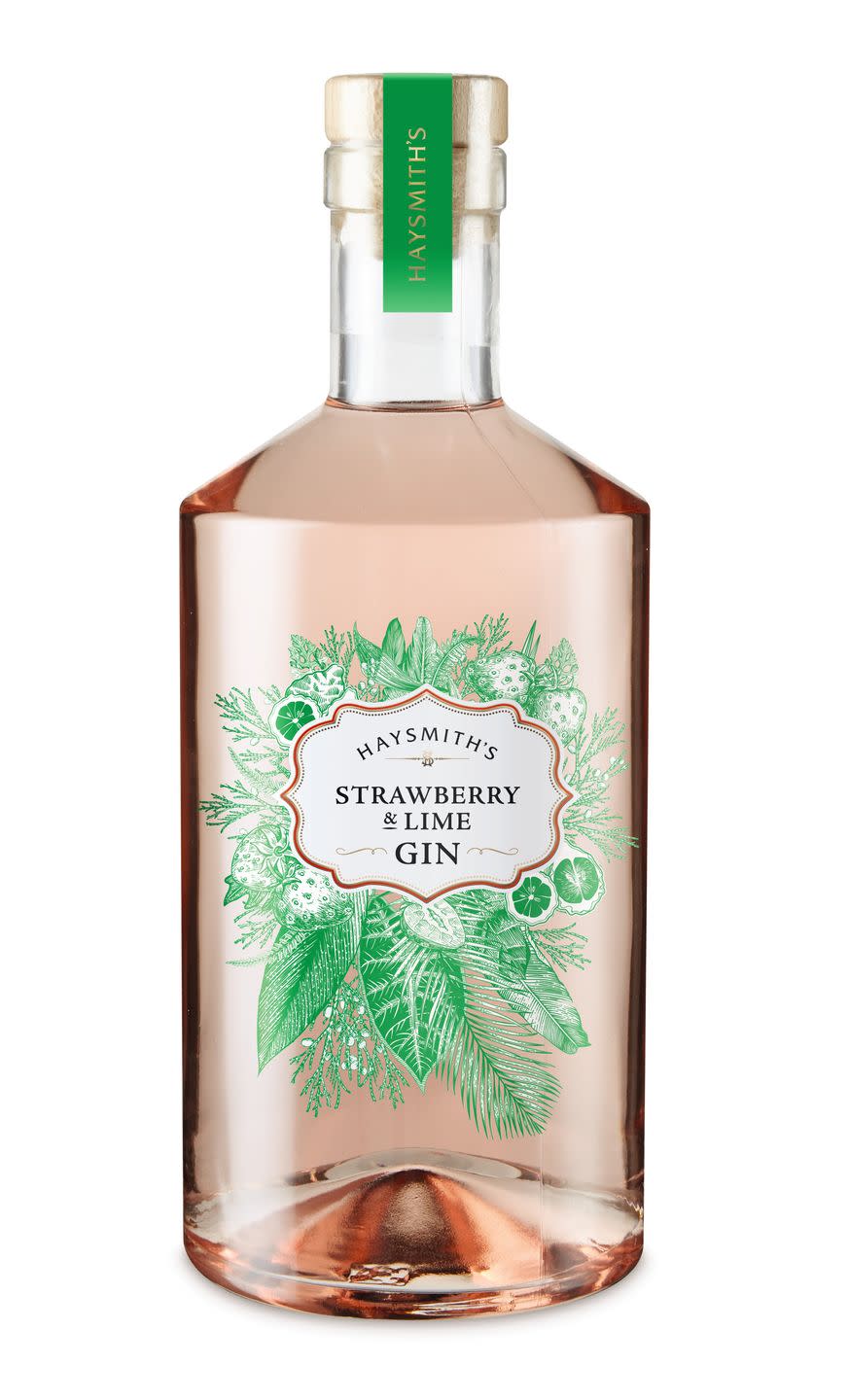 Haysmith’s Strawberry & Lime Gin (£14.99, ABV 37.5%)