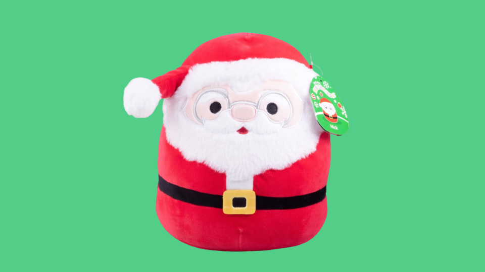 winter squishmallows: santa