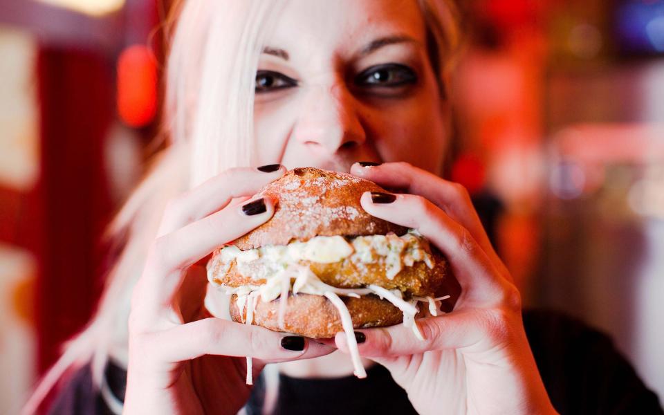 A Meatliquor buger