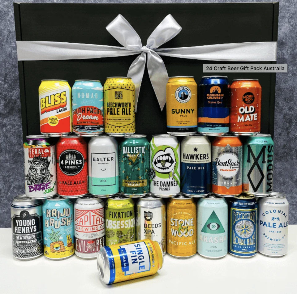 24 Beer Gift Pack, from $89.99 from Brewbouquets