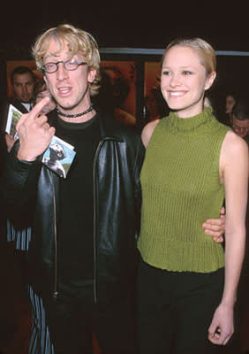 Andy Dick and his "gal pal" at the premiere of 20th Century Fox's The Beach