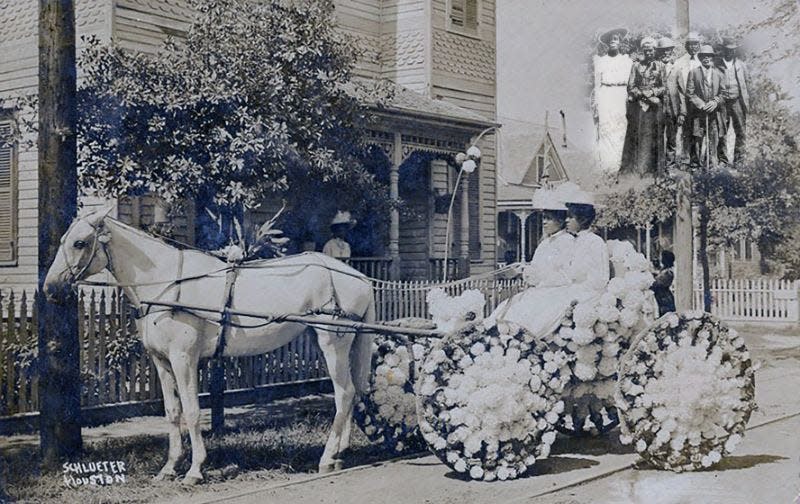 A carriage used as a part of Juneteenth celebrations