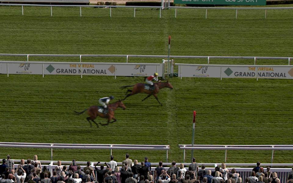 Potters Corner wins the Virtual Grand National - INSPIRED