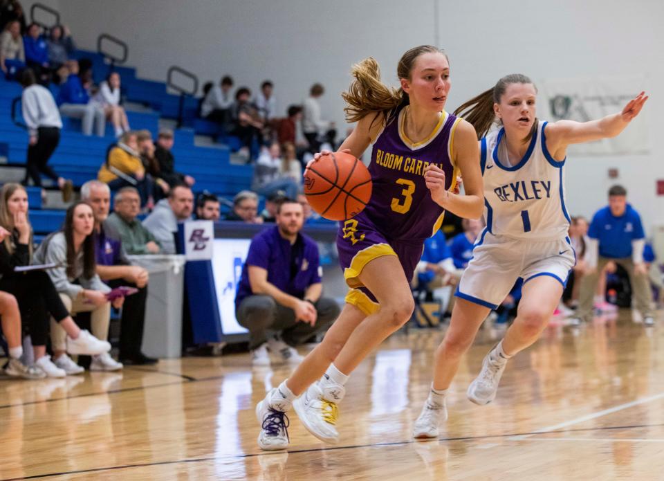 Bloom-Carroll junior guard Emily Bratton has been named as the 2023 Eagle-Gazette Girls Basketball Player of the Year, marking the second consectutive year she has received the award.
