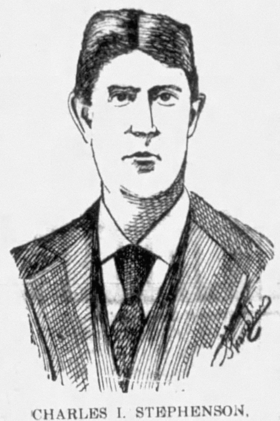 Charles Stephenson from the Muncie Morning News, Thursday, Sept. 7, 1899.