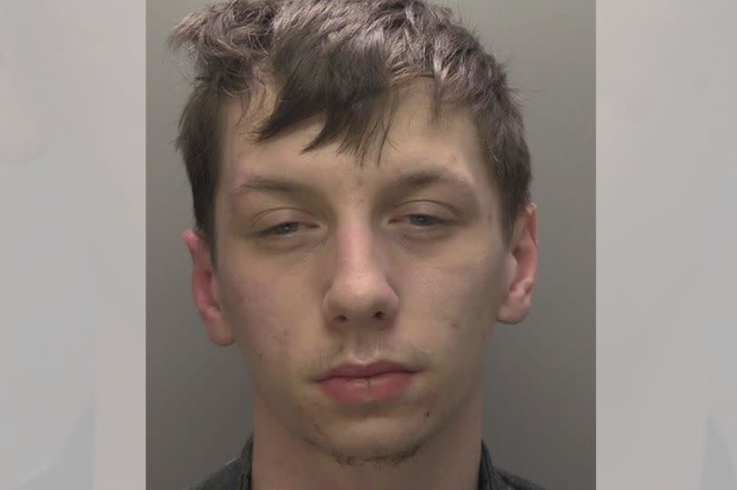 Liam Slade hurtled through red traffic lights, overtook vehicles, went around roundabouts the wrong way, mounted footpaths at speed and forced numerous other vehicles to take evasive action