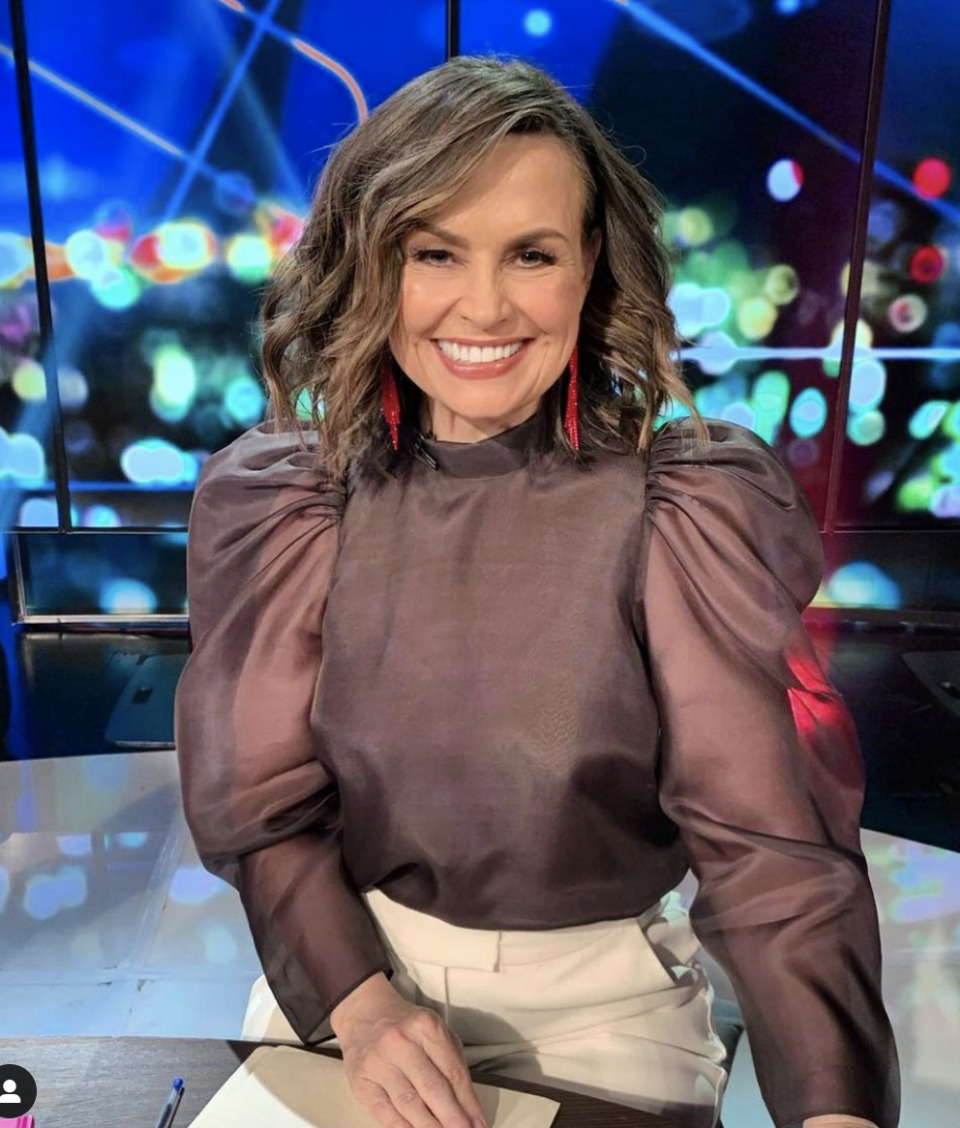 Lisa Wilkinson on The Project