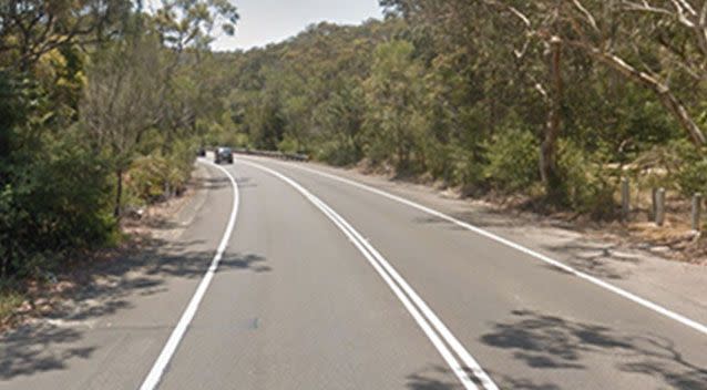 According to legend, the ghostly figure known as Kelly will run vehicles off the road if she is not asked to leave.  Picture: GoogleMaps