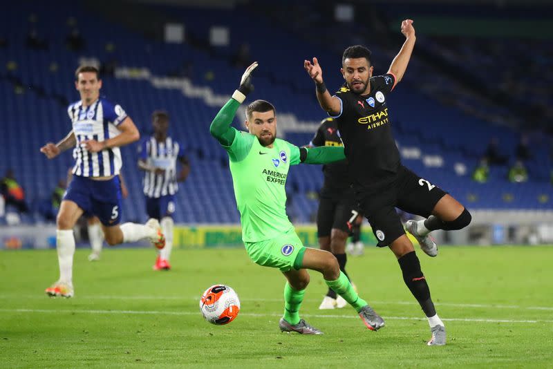 Premier League - Brighton & Hove Albion v Manchester City