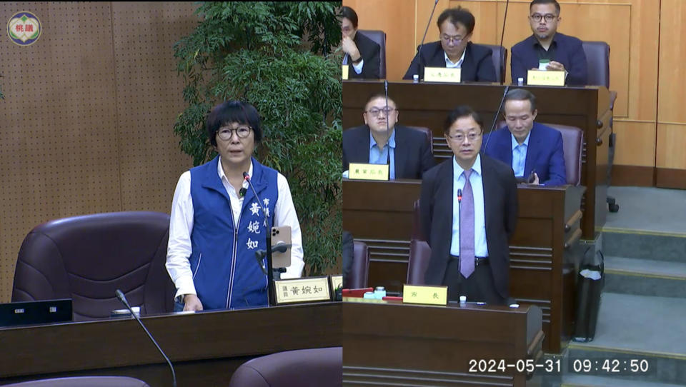 國民黨團議員黃婉如關心教育議題，針對桃園市非營利幼兒園教保員對幼兒不當對待問題，要求加重處罰。圖：黨團提供