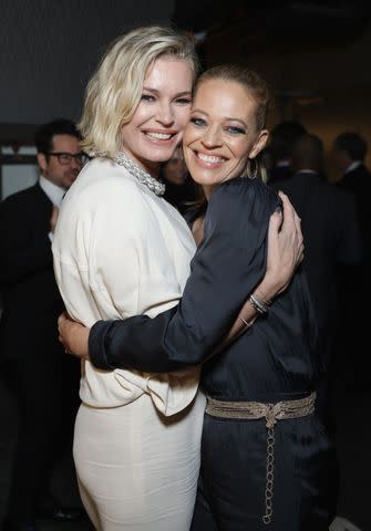 <p>Stefanie Keenan/Getty</p> Rebecca Romijn and Jeri Ryan