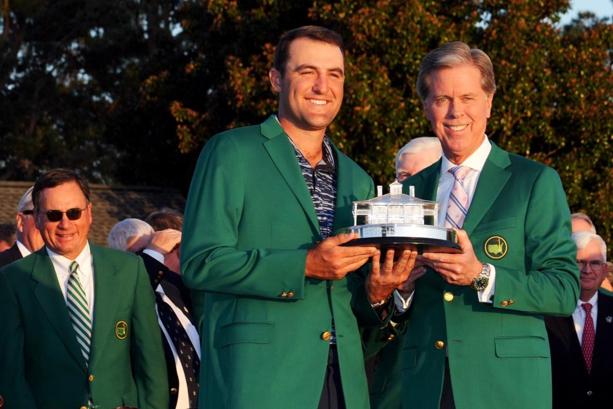 Texas ex Scottie Scheffler wins his first green jacket at the 2022 Masters