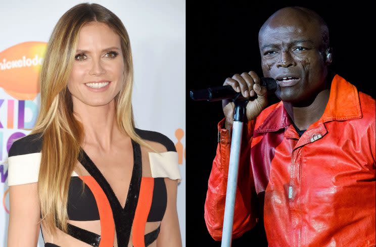 Heidi Klum shared a video of her ex, Seal, making music with their youngest child. (Photos: Getty Images)