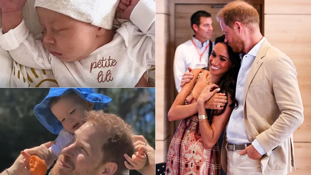 Harry and Meghan's children Prince Archie and Princess Lilibet